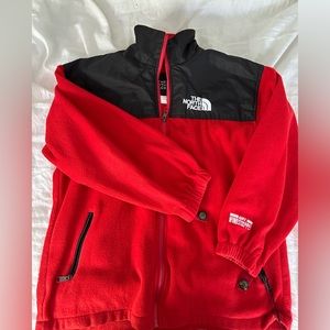 The North Face girls red jacket